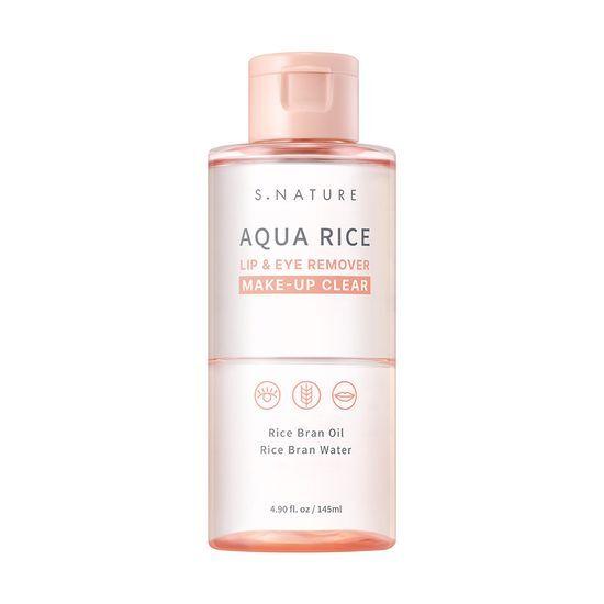 S.NATURE Aqua Rice Lippen- und Augen-Make-up-Entferner 145ml