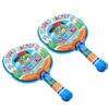 2 Pezzi Racchetta da Badminton Gonfiabile Leggera per Bambini Giocattolo Sportivo   1 Pezzo Pallina Gonfiabile