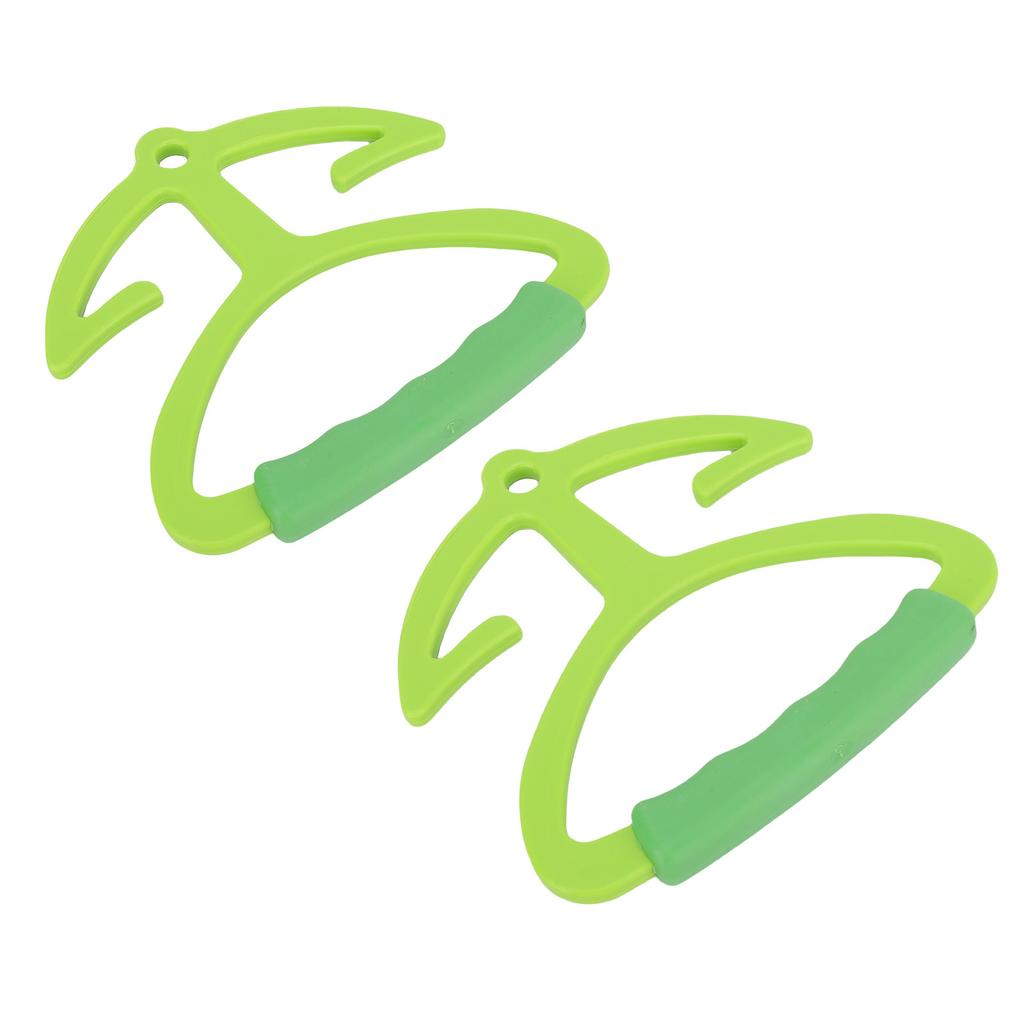 2PCS Grocery Bag Carrier Handle ABS TPR Holds 80lbs Comfortable Grip Plastic Bag Holder Handle for Carrying Shopping