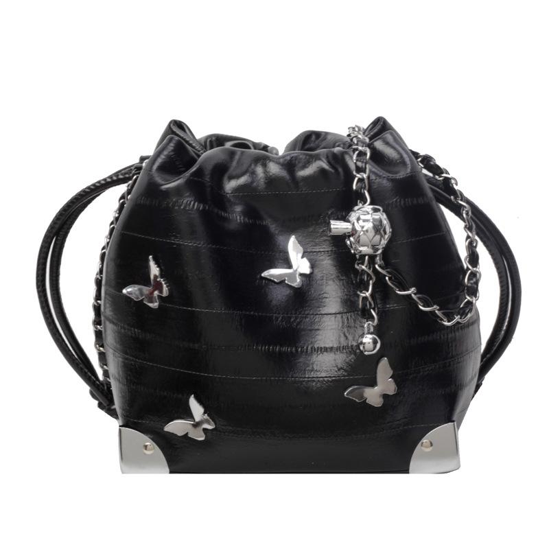 

Bag Women s Commuter Bag One Shoulder Crossbody Chain Bag чёрный