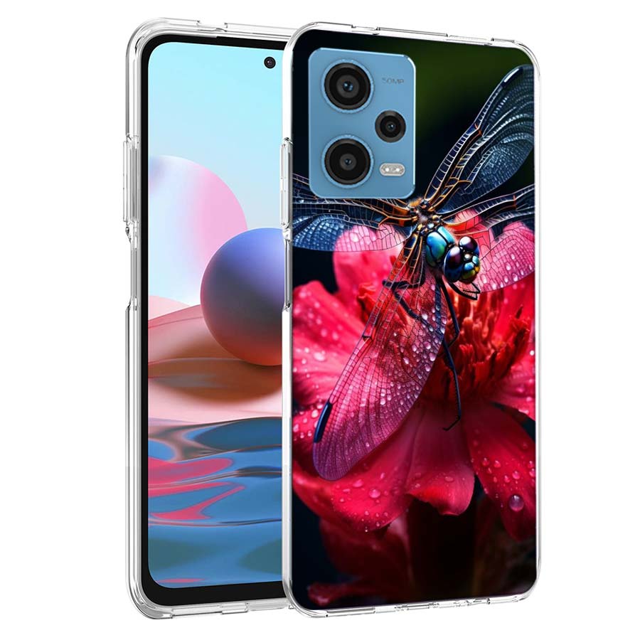 Beautiful Dragonfly Enthusiasts Phone Case For Redmi Note 13 12 14 15 Pro Plus 13R 11 11T 11E 11S 10 Pro 10S 9 9S Cover Cell Cle