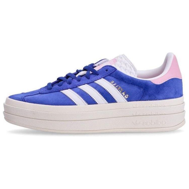 adidas Gazelle Bold Lucid Blue Pink Women Sneakers True-Pink Semi-Lucid-Blue Core-White HQ6894 38
