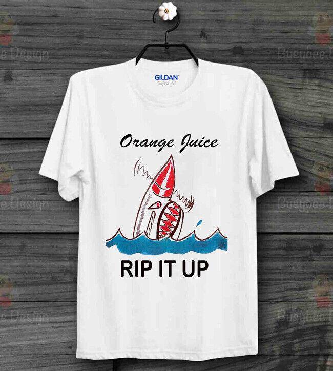 

Футболка Orange Juice Rip It Up Панк Ретро Крутая Винтажная Футболка Топ B242 S