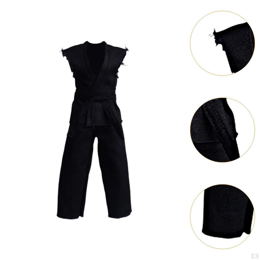 1/12 Action Figures Samurai Kimono 6" Figure Fighting Judo Uniform Cosplay Kids Adults Gifts Stylish