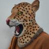 Halloween-Kostümkopfbedeckung, Reise nach Westen Kostüm, Tier-Leoparden-Dämonenmaske
