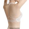 Reggiseno a triangolo push-up senza ferretto in pizzo francese - Estivo Sexy Senza Schiena Chiusura Anteriore