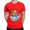 Capybara In A Cup Steeping In Happiness Funny Graphic 100 Cotton TShirt Capybara Tees Tops For Unisex