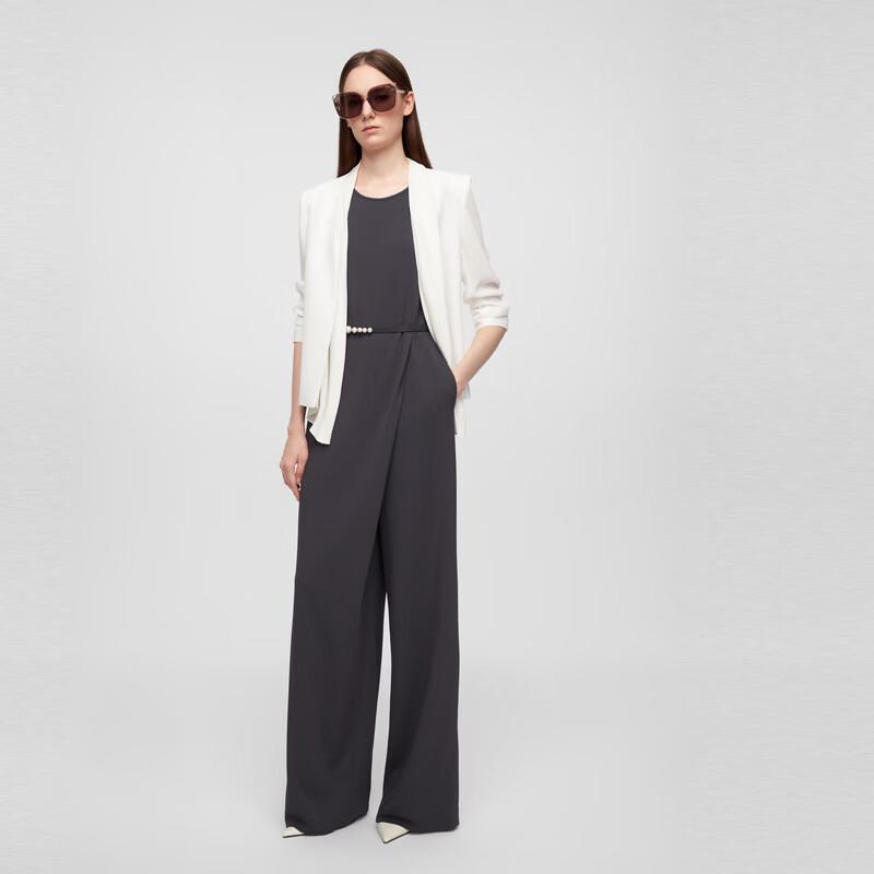 ELLASSAY Women's Collarless Blazer