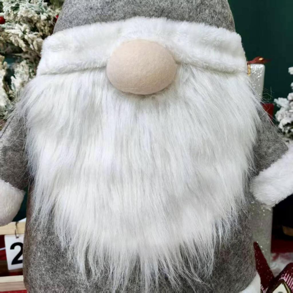 Weihnachtsdekorationen, Gesichtsloser alter Mann Baumspitze, Gesichtslose Puppe, Weihnachtsbaumhut, Heimdekorationsartikel