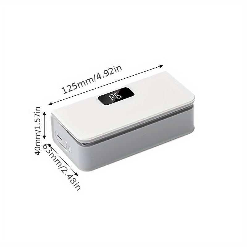 Compact Portable Mini Sealing Machine with 6 Adjustable Settings, USB Rechargeable,Fast Seal for Snack Bags, Moisture-Proof and Odor-Resistant