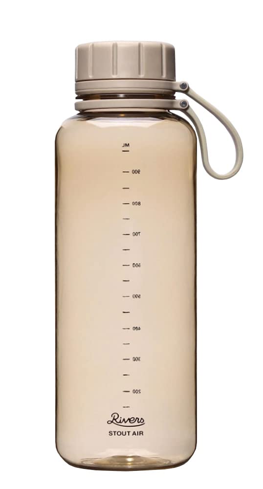 

Rivers Stout Air 1000 BT011 Beige Bottle, 1L,