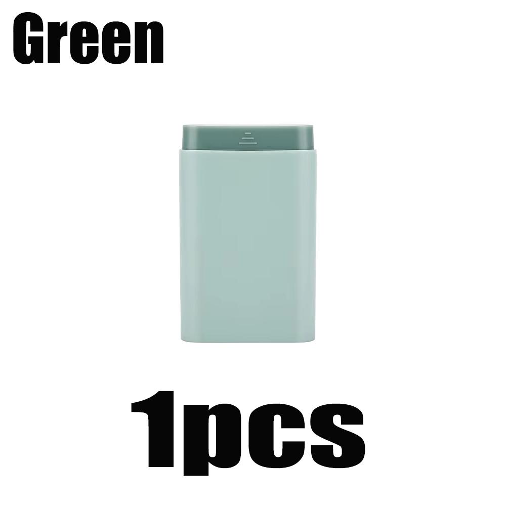 

1pcs Mini Small Portable Travel Vitamin Box 6 Grids Plastic Rectangle Medicine Box 7-Day Packaging Storage Fish Oils Pill Box