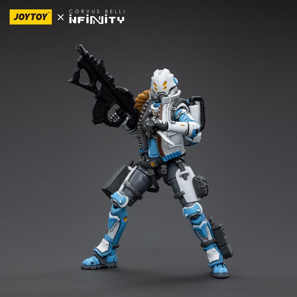 JOYTOY x Infinity Pan Oceania Union Nokken Special Countermeasures Reconnaissance Team Female Warrior 1/18 Scale PVC & ABS Pre-painted Complete Figure