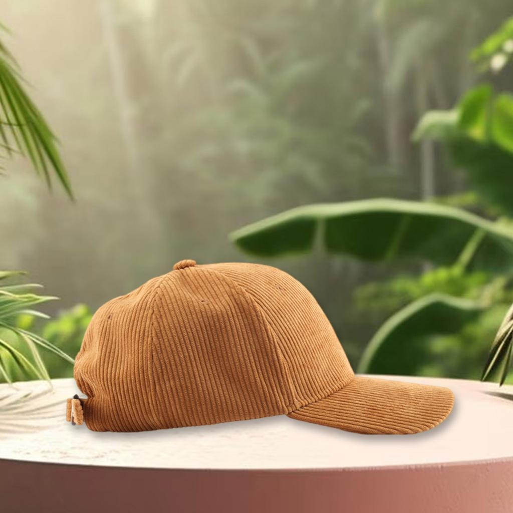 Corduroy Baseball Cap For Women And Men Solid Color Autumn Winter Sunproof Hat Sport Snapback Caps Warm Fashion Headwear