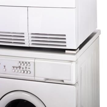Plaque de fixation à coller pour sèche-linge - hama - xavax 00111310 - blanc - 4 pièces