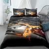 Antique Retro Car Gala Duvet Cover Set King Queen Double Full Twin Single Size Bed Linen Set