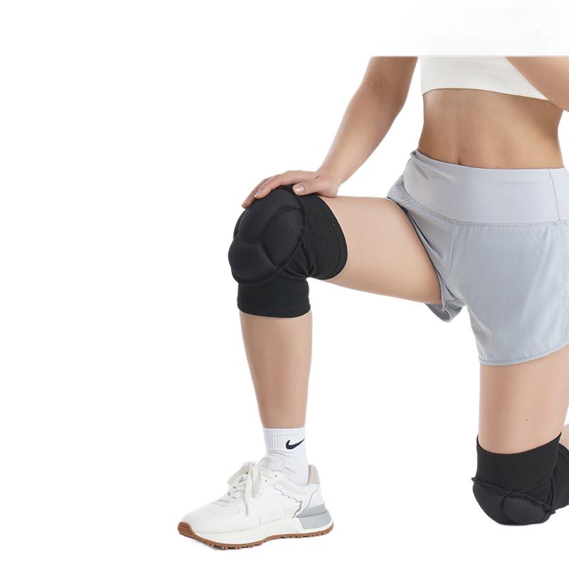 Sponge Knee Pads for Volleyball, Yoga, Roller Skating and Dance - Anti-Collision, Shock Absorption, Anti-Fall Protective Gear