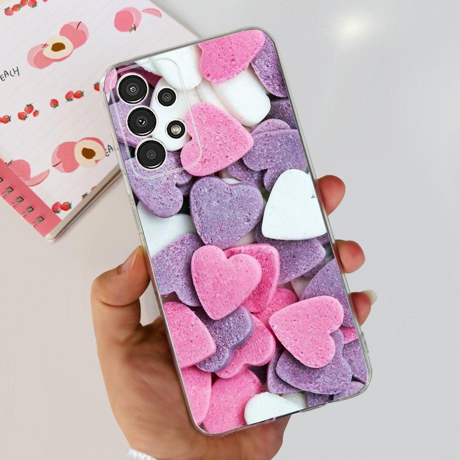 For Samsung Galaxy A52 A52S A72 A32 Phone Case Shockproof Cover For Samsung A32 5G Astronaut Silicone Soft Fundas Bumper Capas