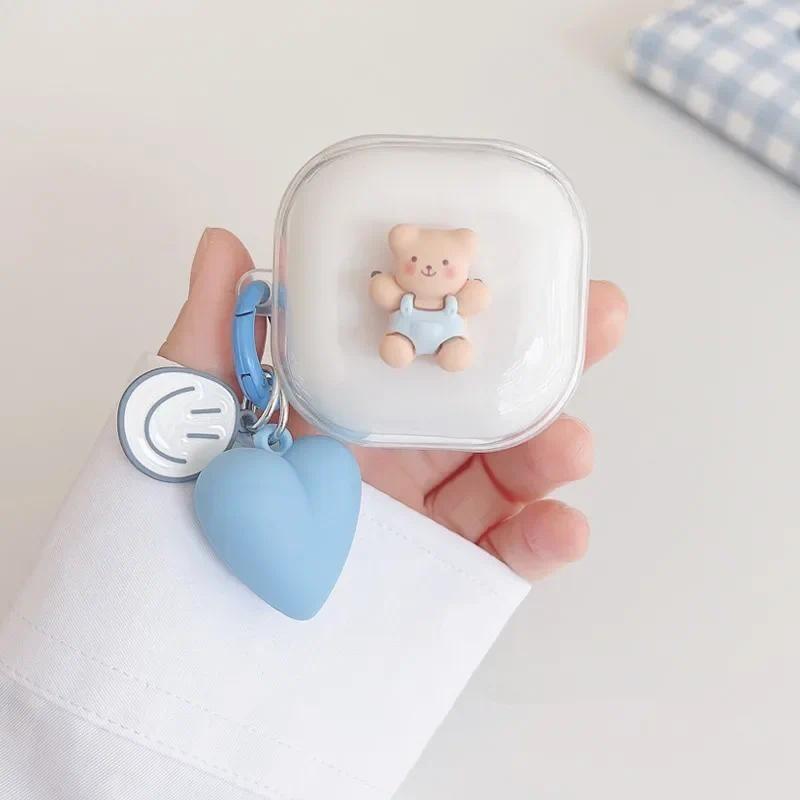 Cute Cartoon Clear Earbuds Cover for Anker Soundcore R50i NC Lovely Bracelet Earphone Case for Anker Soundcore P30i