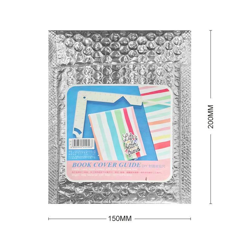 Multifunctional Metal Book Positioning Ruler for DIY Album Covers