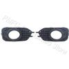 For VW Tiguan 2012 2013 2014 2015 2016 2017 2018 US Version Front Bumper Fog Light Lamp Cover Frame Grille 5N0853665J 5N0853666J