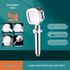 5-Speed Handheld Shower Head with Large Panel & Water Filter for Enhanced Bathing Experience