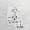 Kids' Rhinestone Eye and Brow Stickers for Makeup and Performances