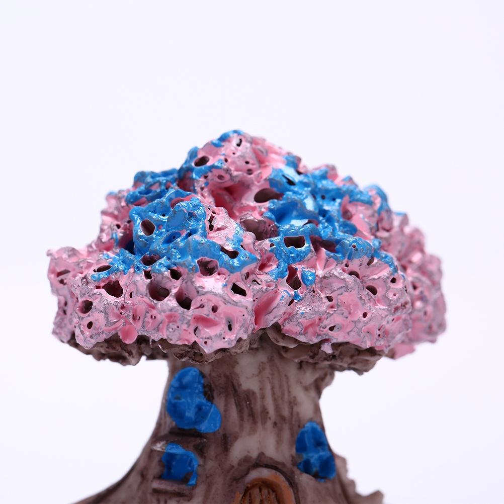 1 Stück Künstliche Bäume Feengarten Mini-Pflanzen Heimtisch Bonsai-Dekor 3 Farben Puppenhaus