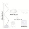 1.5m/2.5m Balloon Arch Kit Adjustable With Base Balloon Column Kit Free Bending Half Arch Balloon Stand Wedding Birthday Party
