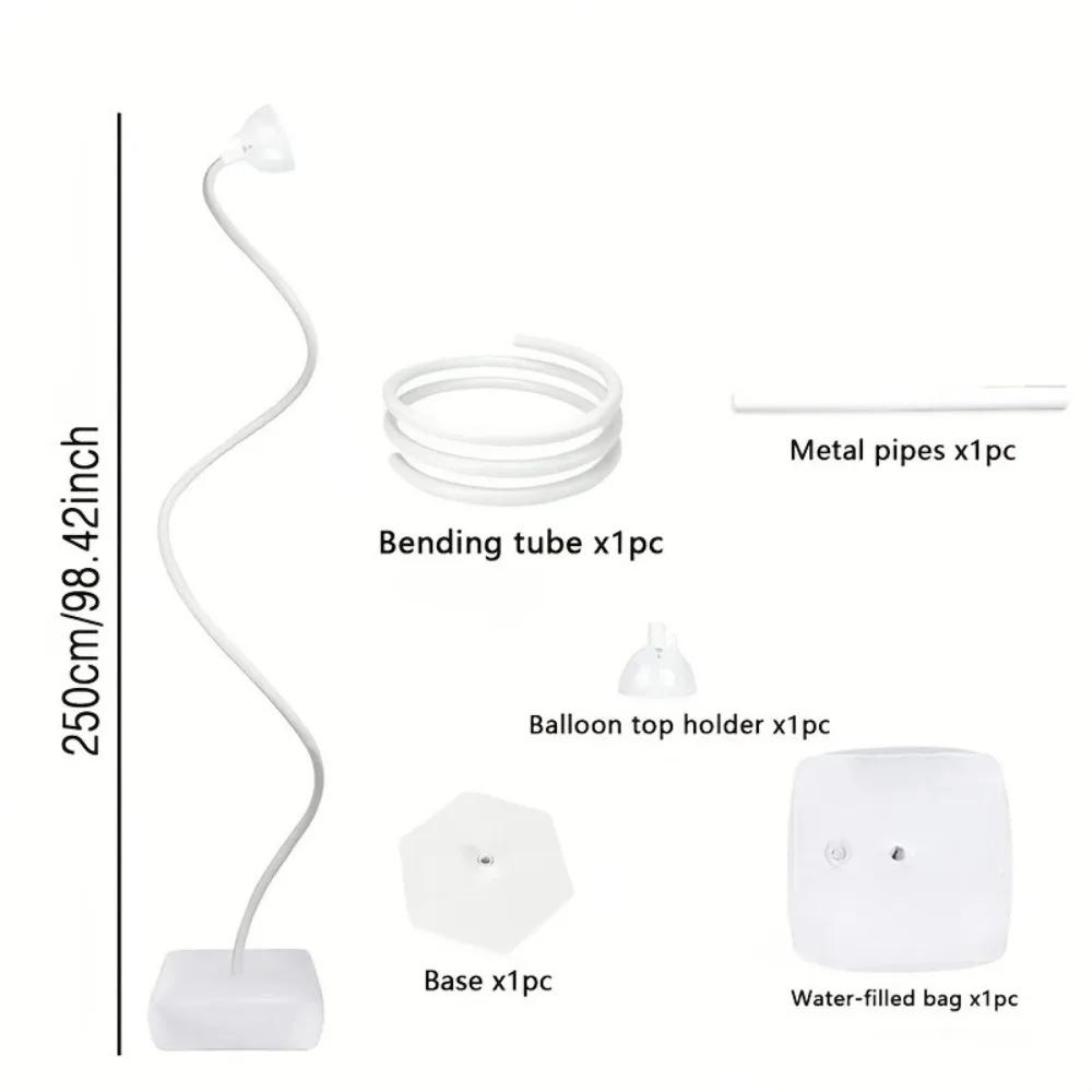 1.5m/2.5m Balloon Arch Kit Adjustable With Base Balloon Column Kit Free Bending Half Arch Balloon Stand Wedding Birthday Party