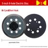 Flocked Self-Adhesive Sanding Discs (3" 4" 5" 7") for Electric and Angle Grinders with Pneumatic Suction Cup