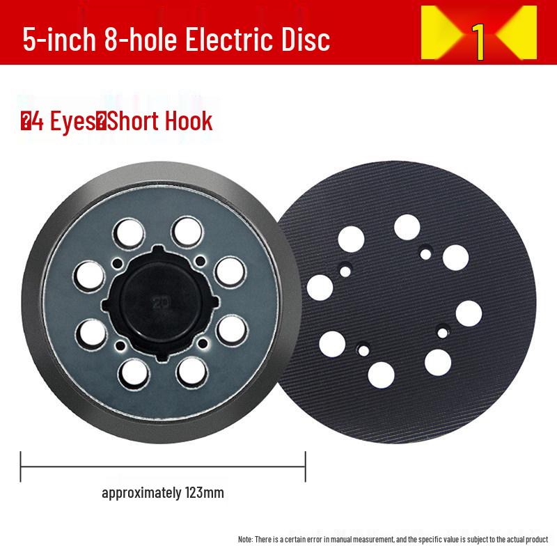 Flocked Self-Adhesive Sanding Discs (3" 4" 5" 7") for Electric and Angle Grinders with Pneumatic Suction Cup
