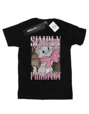 Womens/Ladies Aristocats Marie Simply Purrfect Homage Cotton Boyfriend T-Shirt