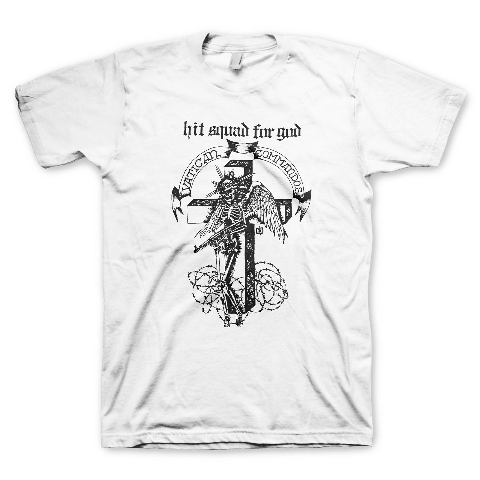 Vatican Commandos Hit Squad T-Shirt Mens Womens Tees Top 2XL