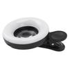 15x Phone Camera Macro Lens With Mini Clip Ring Light 2800 To 6500k Phone Ring Fill Light Lens For Photography Video