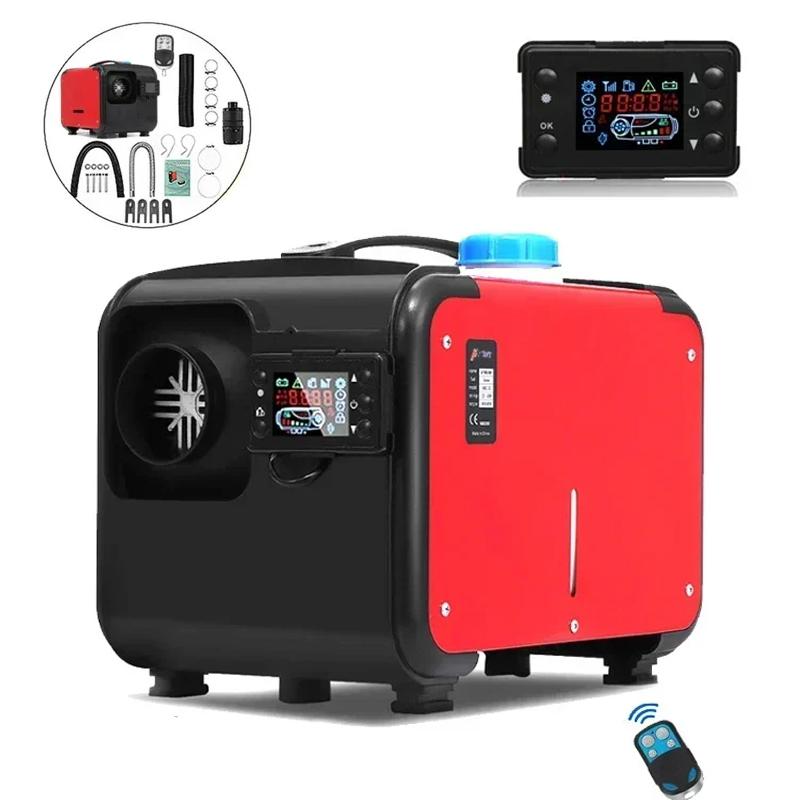 

Автомобильный дизельный обогреватель 12В 24В 220В 5кВт Воздушный парковочный обогреватель Низкий уровень шума для грузовика Автобуса Автодома Прицепа Лодки Комплекты обогревателей Система отопления