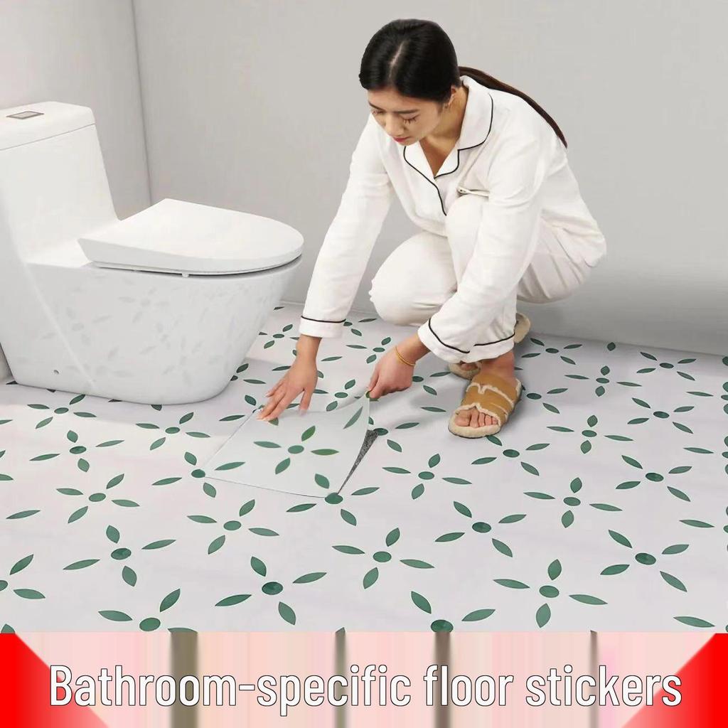 PVC Self-Adhesive Waterproof Stone Plastic Floor Sticker for Bathroom and Kitchen