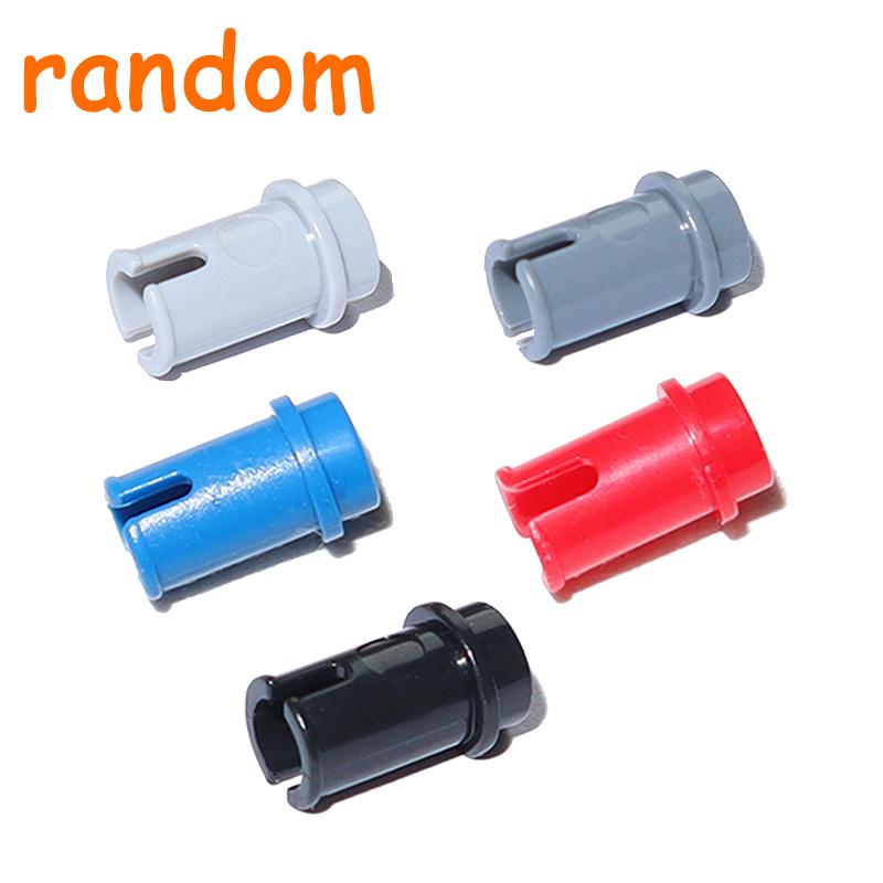Non-Toxic Connector Bolt Pin With Friction Peg Cross Axle Building Block Bricks Technical Accessories Moc Parts Assemble Particles Toy