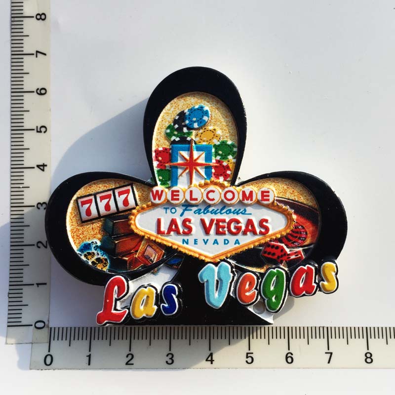 America Tourism Souvenirs Fridge Magnets United States Las Vegas Travelling Fridge Stickers Home Decor Wedding Gifts