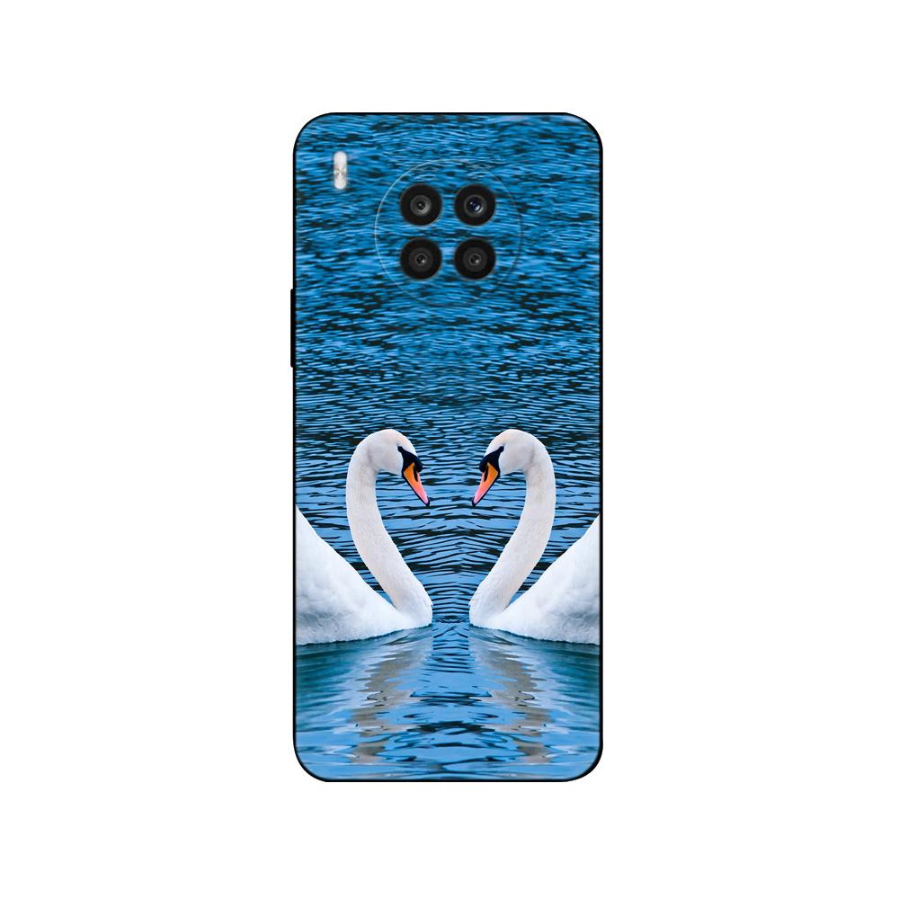 For Honor 50 Lite Case 6.67inch Silicon Back Cover Phone Case For Huawei Honor 50 Lite Case Bumper 50Lite Light Black Tpu Case