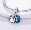 Copper Family And Friendship Theme Serie Pendant Suitable For 3Mm Original Bracelet Necklace Birthday Exquisite Jewelry Gift