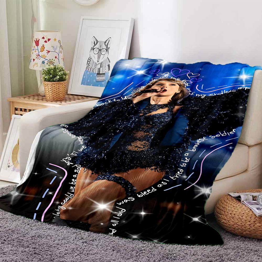 Love Song Performance Blanket Soft Throw Blanket For Home Bedroom Bed Sofa Travel Office Solid Christmas Blanket