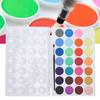 28 Colors Watercolor Paints Professional Portable Paint Block with Brush Art Supplies