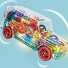 Transparent Gear Big G Electric Toy Car With Light And Music For Kids Emotional Development