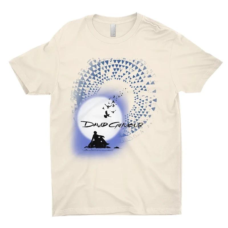 David Gilmour David Gilmour British Musician Rock American Fashion Brand Cotton Shortsleeved Tshirt Comfortable and Breathable S