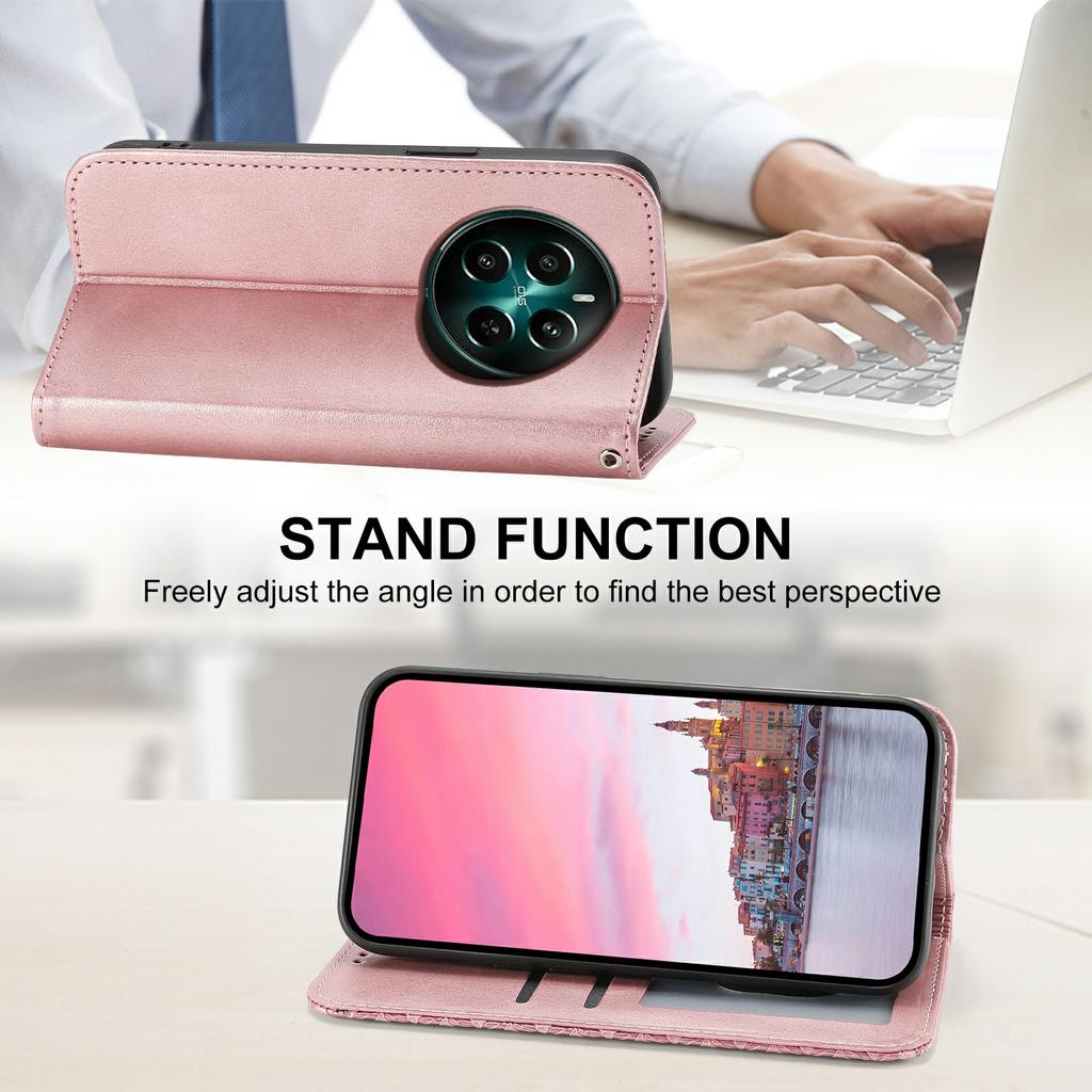 For Realme 12 4G/12+ 5G/Narzo 70 Pro 5G Wallet Case PU Leather Phone Cover Mobile Accessories
