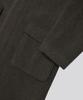 KIIMUIR [Drape Wool] Cashmere Blend Semi-Overfit Balmacaan Coat_Brown