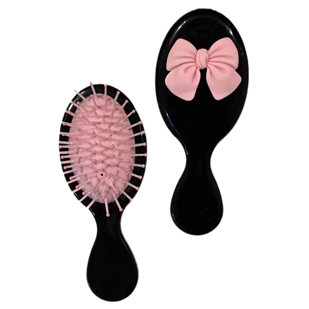 Cute Bow Air Cushion Combs Folding/Non Foldable Anti-static Air Cushion Hair Comb for Women Hair Accessories