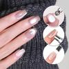 Dwustronny pisak do zdobienia paznokci - Design 3D Cat Eye Stalowa kulka Końcówka magnetyczna Bezzapachowy do salonu i domowego manicure Pedicure DIY