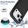 For iPhone 17 Pro Case 2 in 1 PC + TPU Shockproof Phone Cover